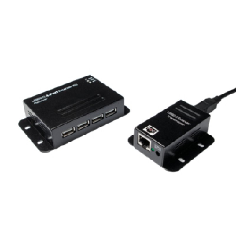 LogiLink UA0252 interface hub USB 2.0 480 Mbit/s Black