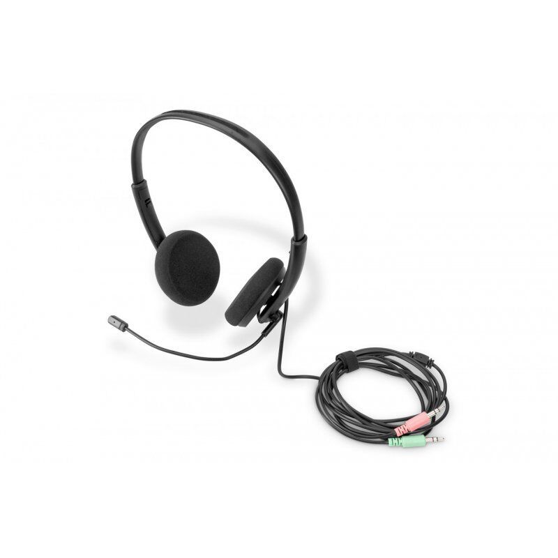 Headset Digitus Stereo Office Headset On Ear