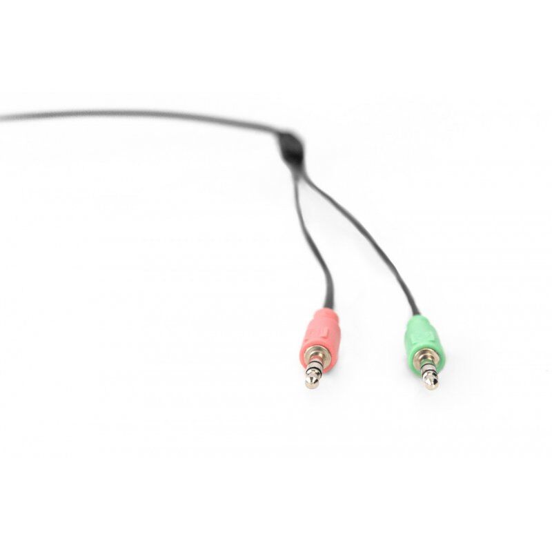 Digitus On Ear Office Headset with Noise Reduction, 3.5 mm Stereo