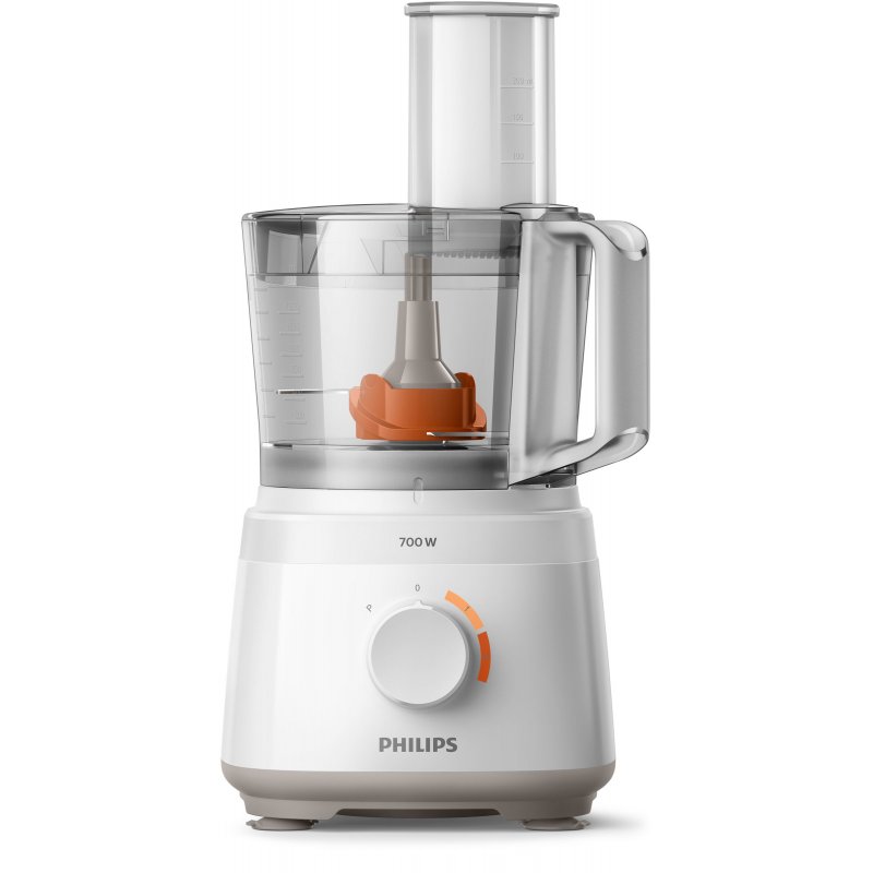 Philips - Compact Food Processor 700 W - Daily Collection - HR7310/00