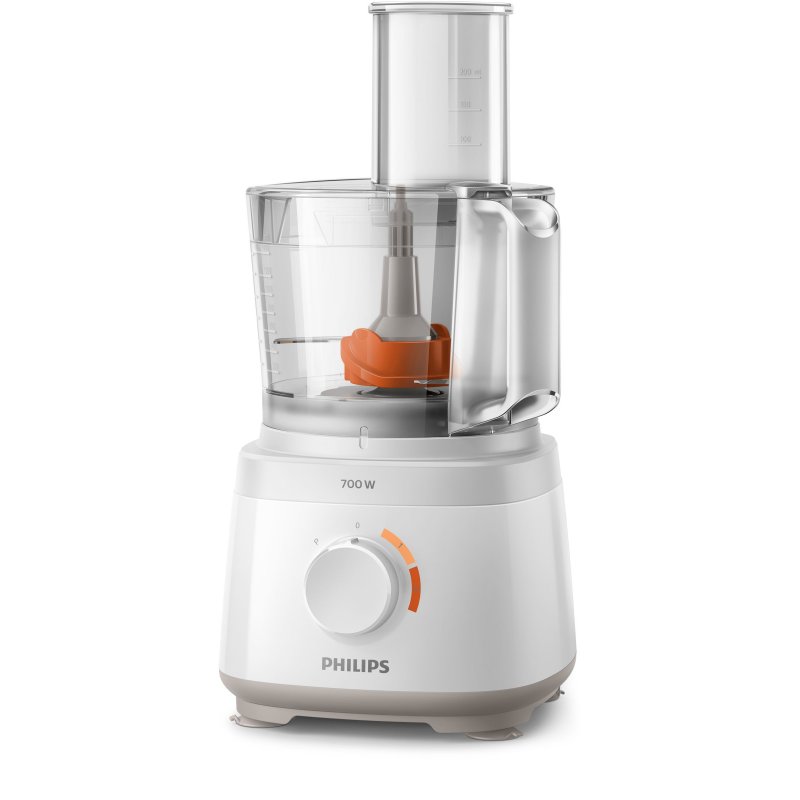 Philips - Compact Food Processor 700 W - Daily Collection - HR7310/00