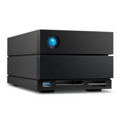 LaCie 2BIG DOCK boîtier de disques 20 To Bureau Noir