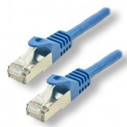 MCL FCC7BMSHF-1M/B networking cable Blue Cat7 S/FTP (S-STP)