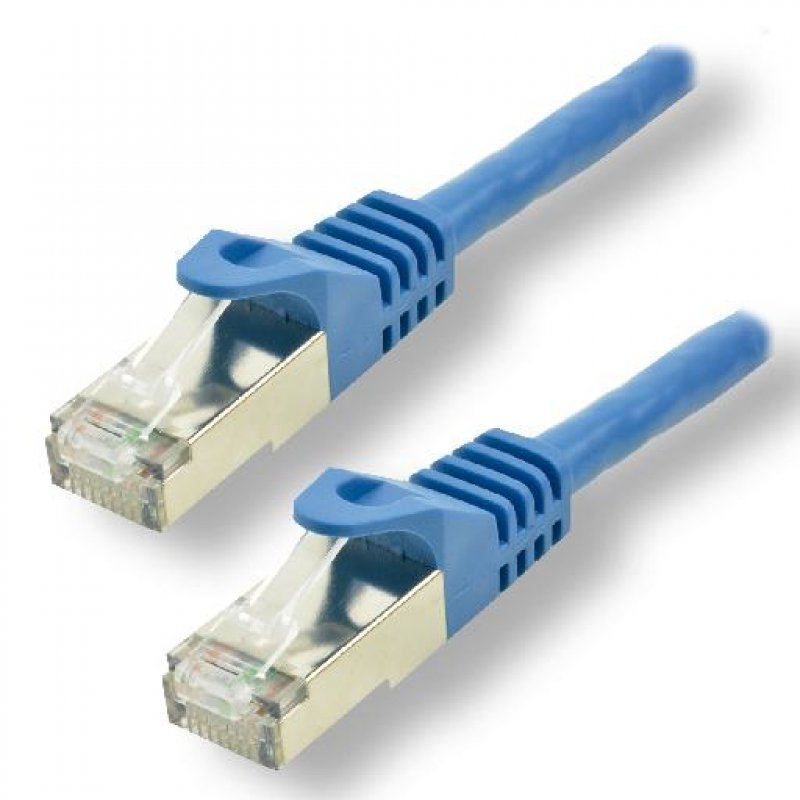 MCL FCC7BMSHF-10M/B câble de réseau Bleu Cat7 S/FTP (S-STP)