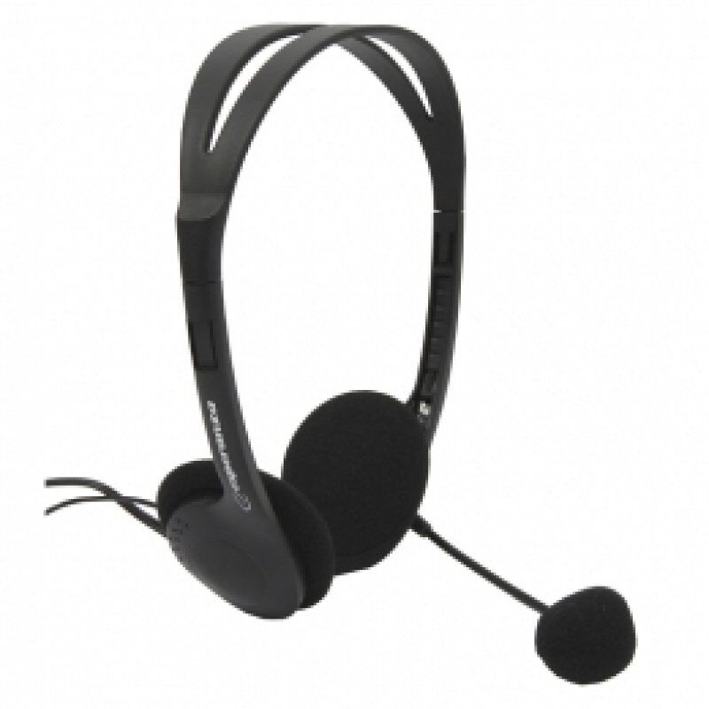 Esperanza EH102 écouteur/casque Avec fil Arceau Appels/Musique Noir