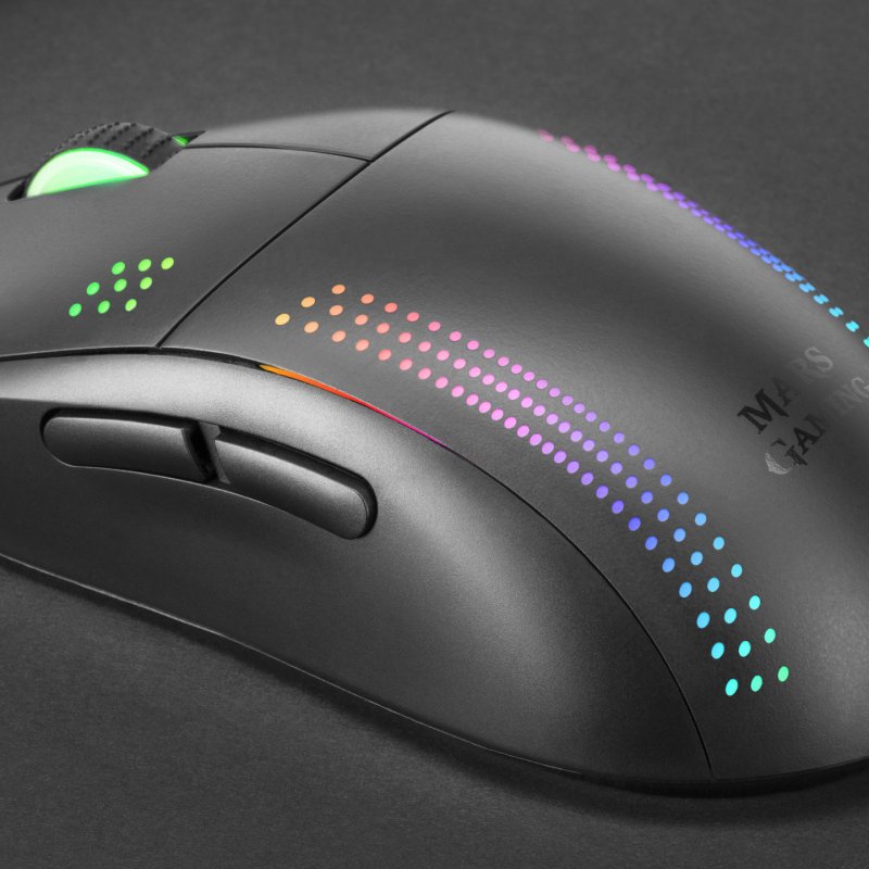 Souris filaire Gamer Mars Gaming MMPro RGB (Noir)