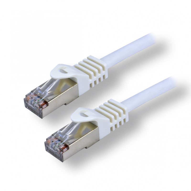 MCL IC5L99A007SH03W networking cable White 0.3 m Cat7 S/FTP (S-STP)