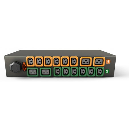 GEIST RACK PDU MONITORED UNIT LEVEL EC 2U INPUT IEC 60309
