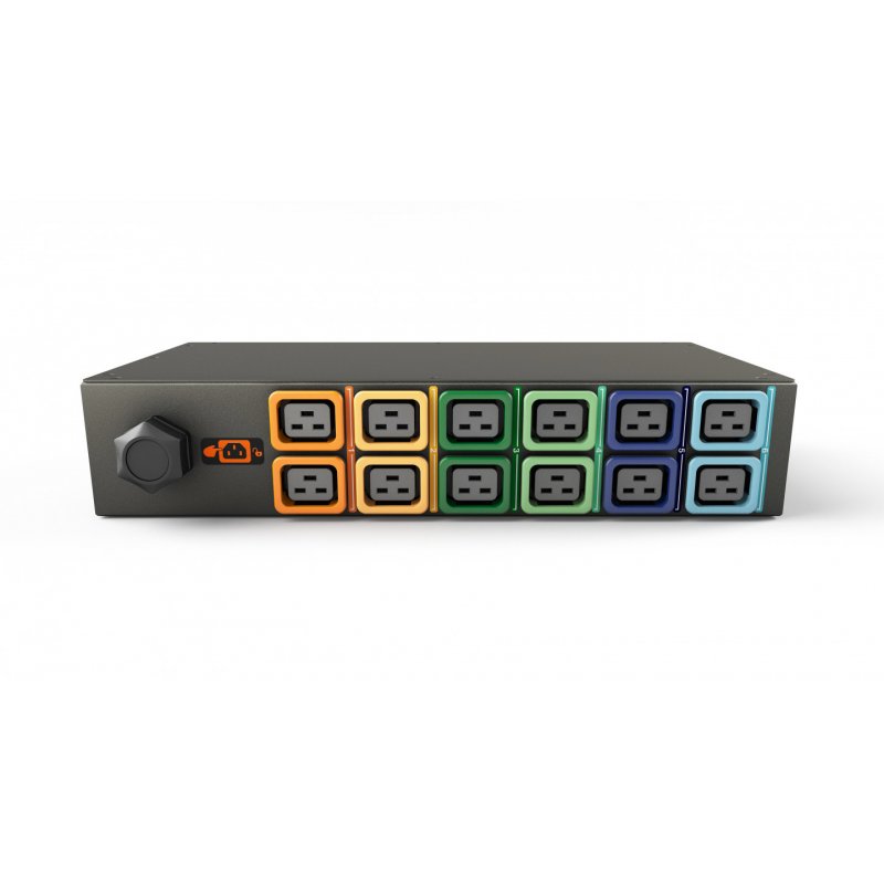 Vertiv Geist GI30030L power distribution unit (PDU) 12 AC outlet(s) 2U Black