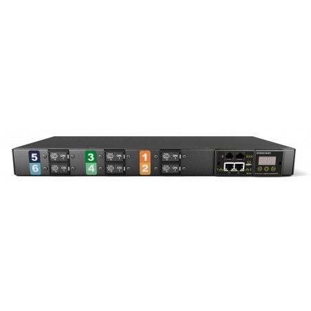 Vertiv Geist GI30074L power distribution unit (PDU) 6 AC outlet(s) 1U Black