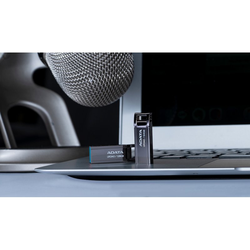 ADATA UR340 lecteur USB flash 128 Go USB Type-A 3.2 Gen 2 (3.1 Gen 2) Noir