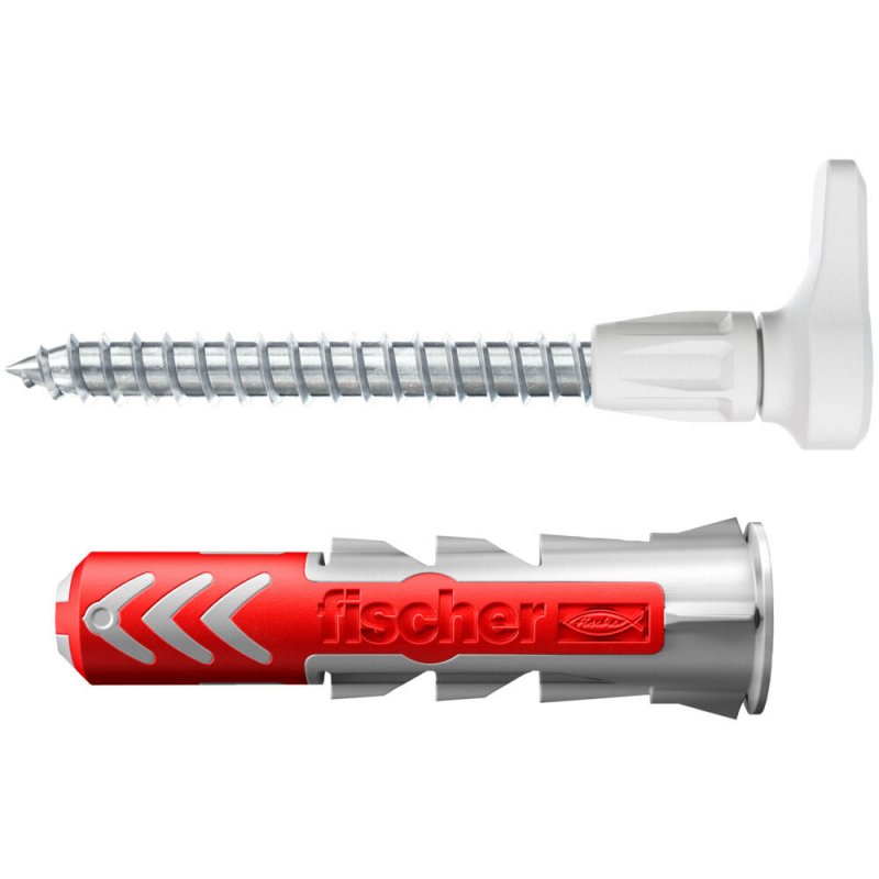 Fischer 557916 ancrage à vis et cheville murale 6 pièce(s) Kit de fiches murales et vis 30 mm