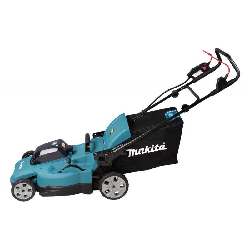 Makita DLM538Z tondeuse à gazon Tondeuse à gazon poussée Batterie Noir, Bleu, Métallique