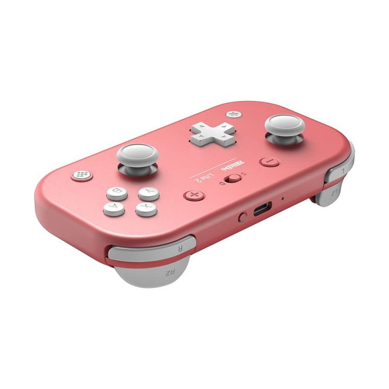 8Bitdo Lite 2 Pink Bluetooth/USB Gamepad Analogue / Digital Android, Nintendo Switch, Nintendo Switch Lite