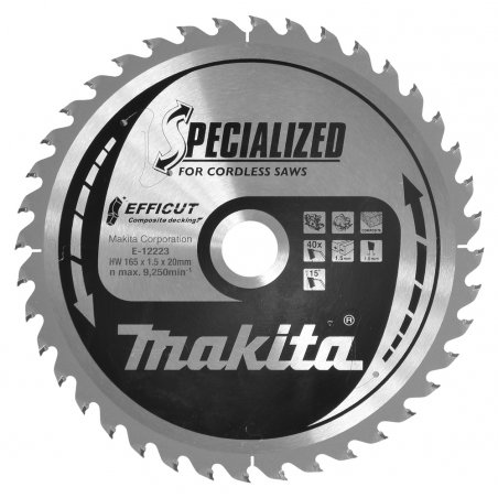 Makita E-12223 circular saw blade 16.5 cm 1 pc(s)