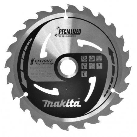 Makita E-12217 circular saw blade 16.5 cm 1 pc(s)