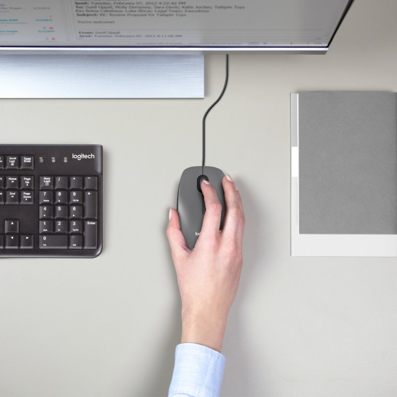 LOGI Mouse M100 - BLACK - EMEA