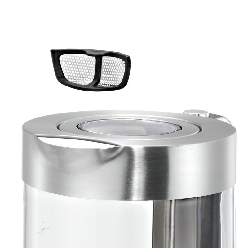 WMF Lono 04.1315.0011 electric kettle 1.7 L 3000 W Chrome, Transparent