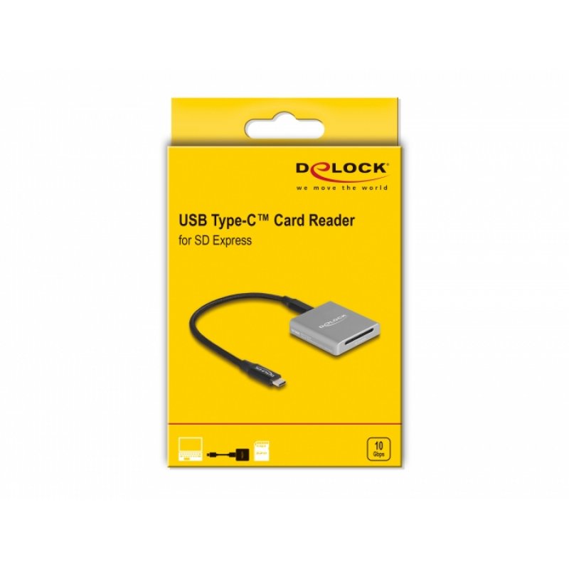 DeLOCK CardR-USB 3.2 - SD 7.1 Express