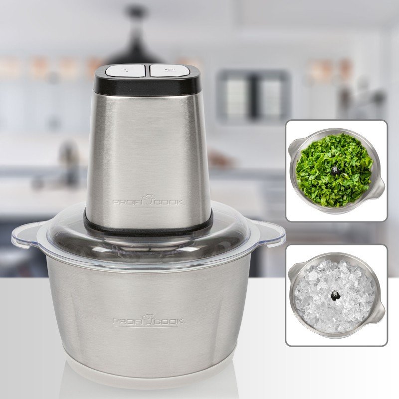 Clatronic PC-MZ 1227 electric food chopper 1.7 L 500 W Stainless steel