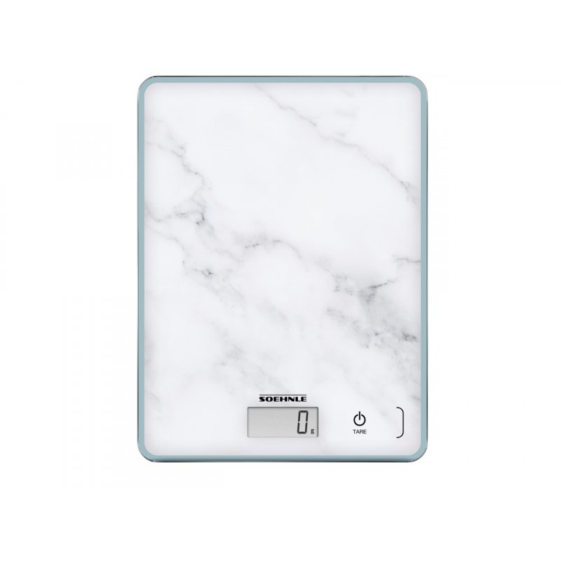 Soehnle - Page Compact 300 Kitchen Scale - Marble/White (11398)
