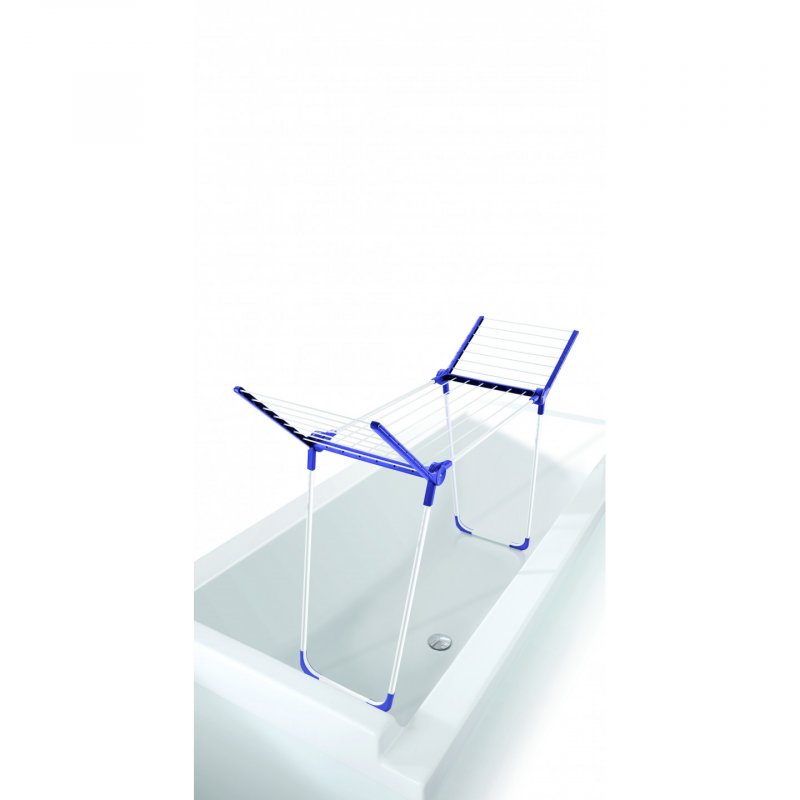 Leifheit Pegasus 120 Solid Compact Séchoir sur pieds Bleu, Blanc