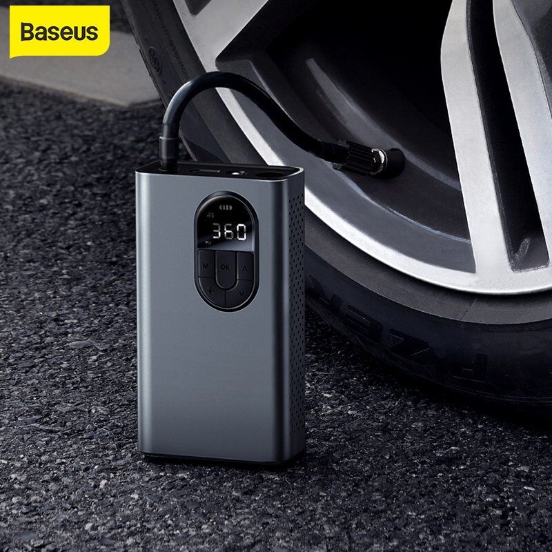 Baseus Car Tool Energy Source Inflator Pump 54W Gray (CRCQB02-0A)