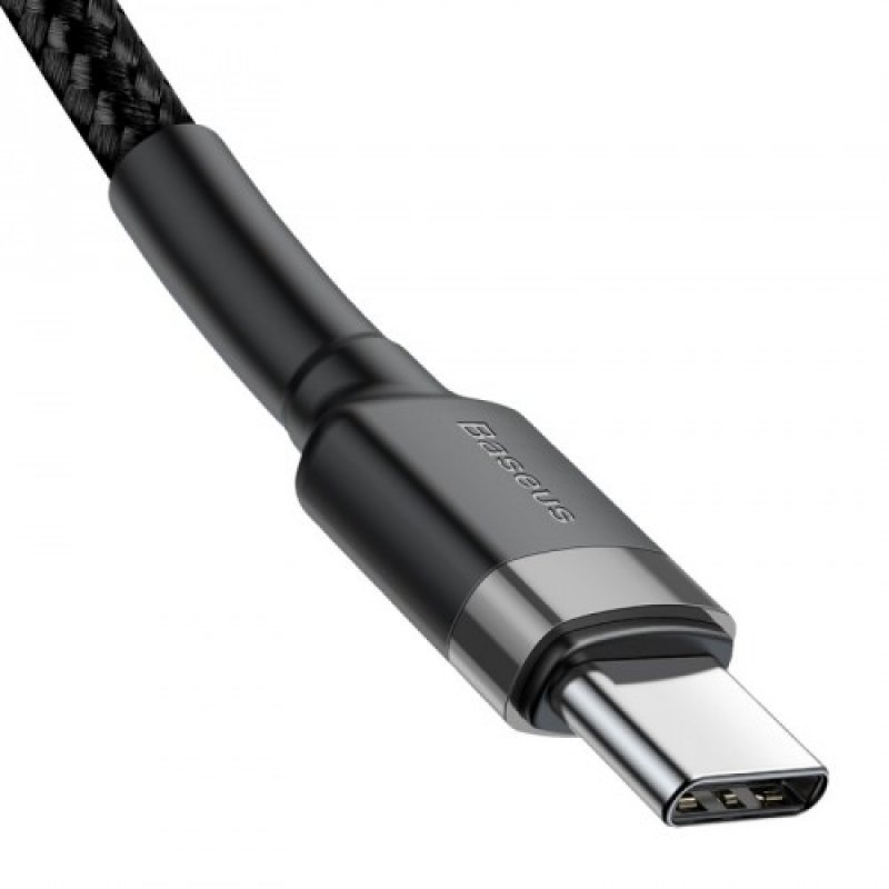 Baseus Cafule câble USB 1 m USB C Noir, Gris