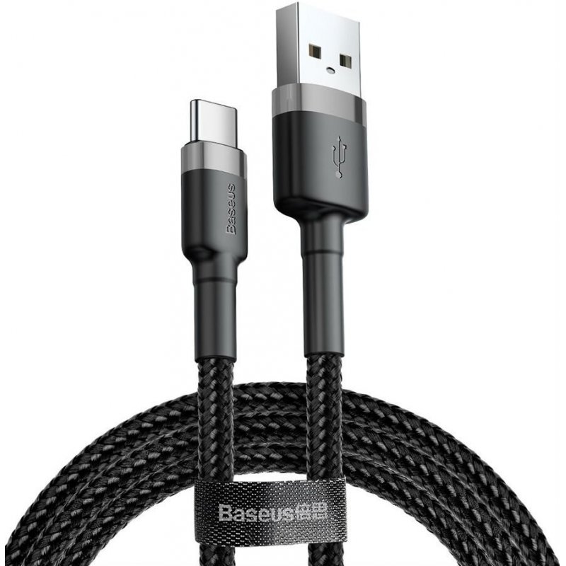 Baseus Cafule USB cable 0.5 m USB 2.0 USB A USB C Black