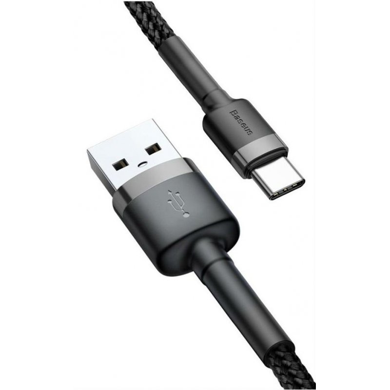 Baseus Cafule USB cable 0.5 m USB 2.0 USB A USB C Black