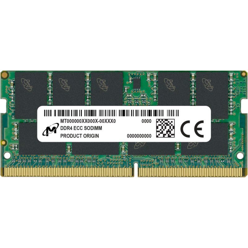 Micron MTA18ASF2G72HZ-3G2R1R memory module 16 GB 1 x 16 GB DDR4 3200 MHz ECC