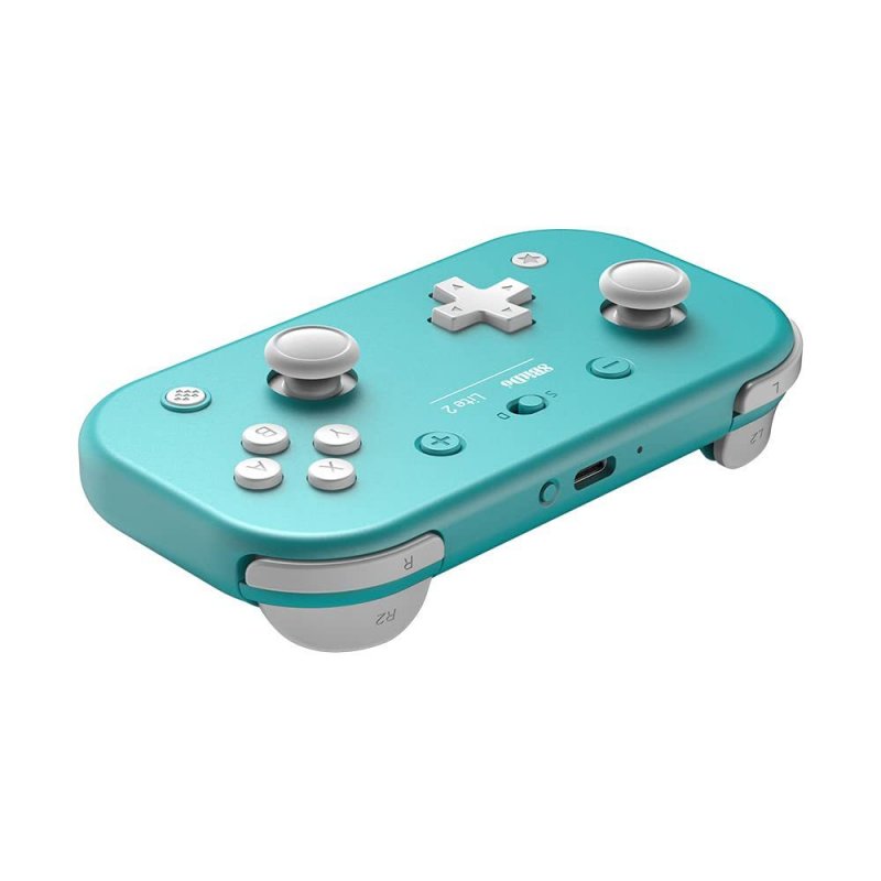 8Bitdo Lite 2 Turquoise Bluetooth/USB Gamepad Analogue / Digital Android, Nintendo Switch, Nintendo Switch Lite