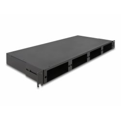 DeLOCK 19" Patchpanel LWL HD 1HE bk  66924