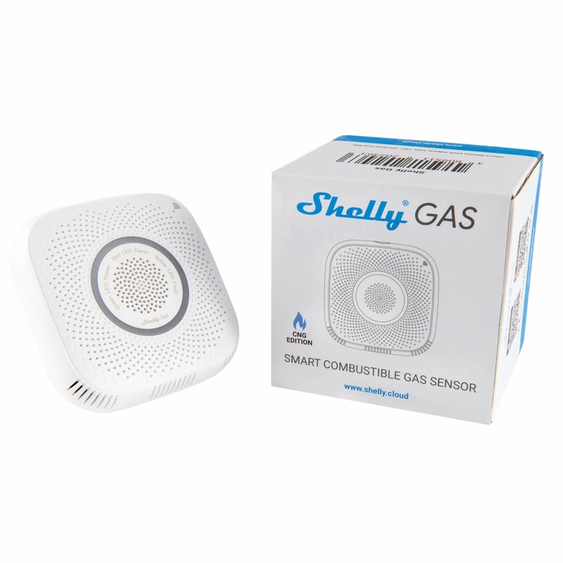 Home Shelly Sensor "Gas LPG" WLAN Gassensor Steckdose Flüssiggas