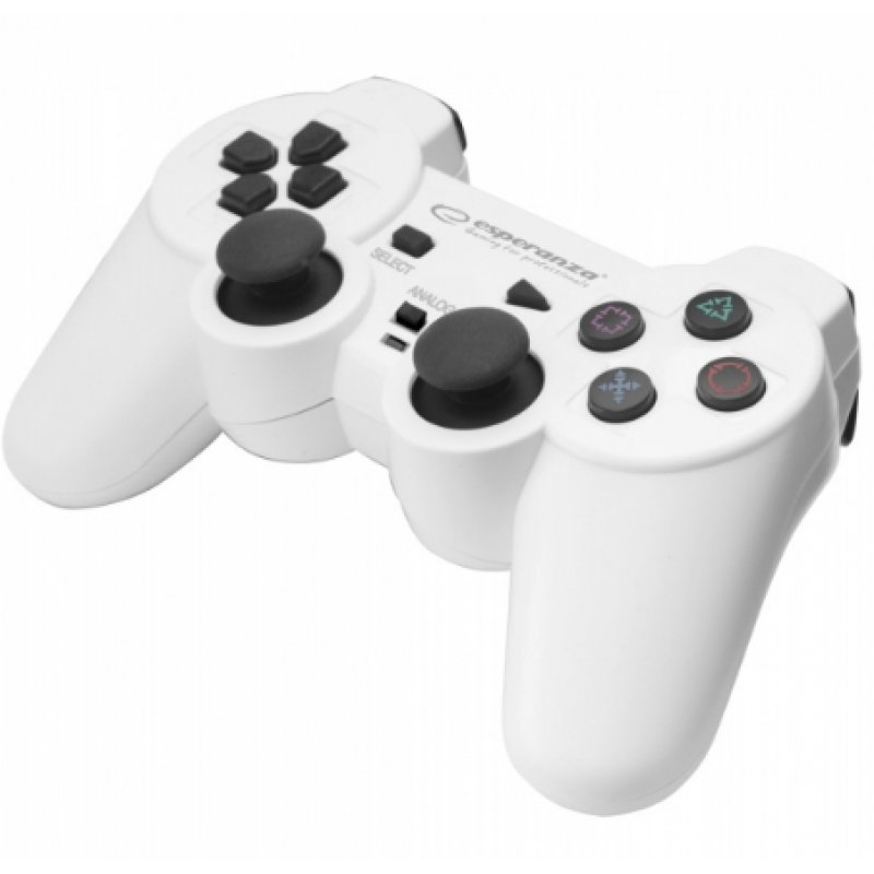 Manette de jeu sans fil Esperanza Trooper EGG107 (Blanc)