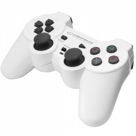 Manette de jeu sans fil Esperanza Trooper EGG107 (Blanc)