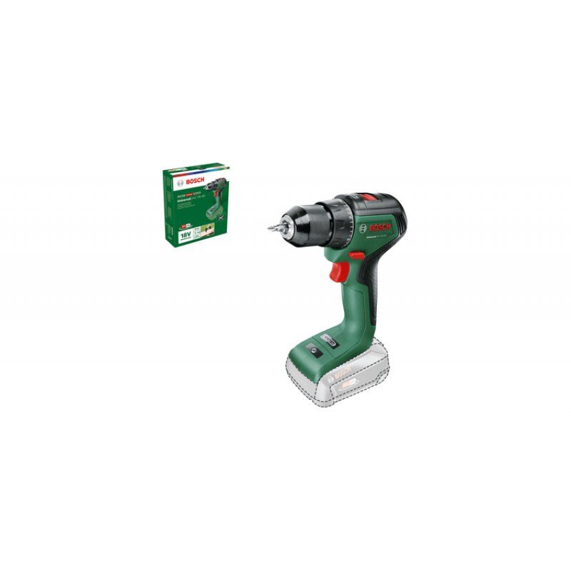 Bosch Universal Impact 18V-60 1900 tr/min Sans clé 1,3 kg Noir, Vert