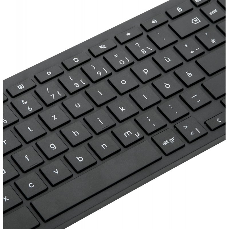 Targus Keyboards clavier Bluetooth QWERTZ Allemand Noir