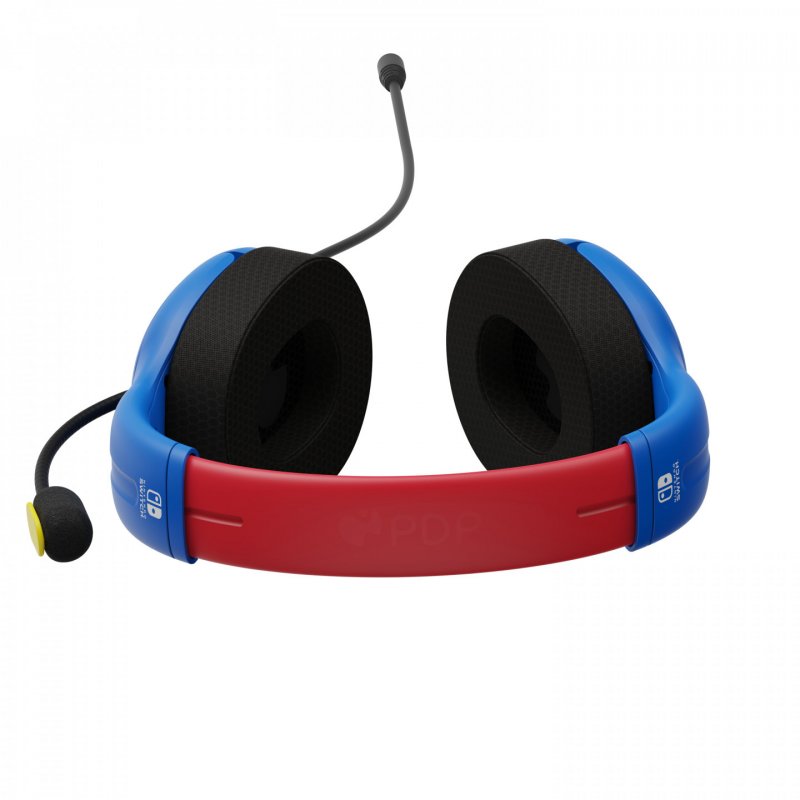 PDP LVL40 Casque Avec fil Arceau Jouer Bleu, Rouge