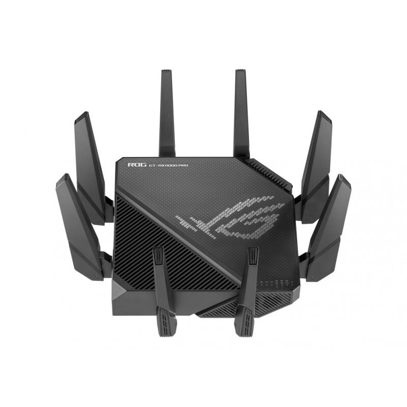 ASUS ROG Rapture GT-AX11000 Pro wireless router Gigabit Ethernet Tri-band (2.4 GHz / 5 GHz / 5 GHz) Black