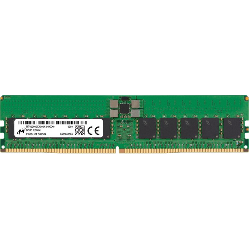 DDR5 RDIMM 32GB 2RX8 4800 CL40 MTC20F2085S1RC48BA1R