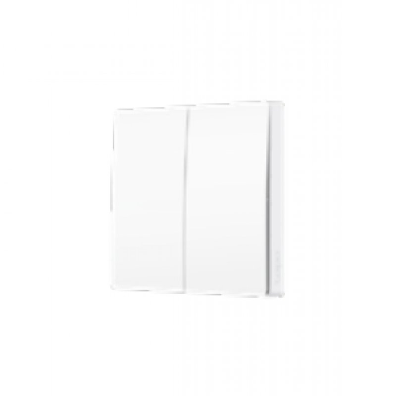 Smart Light Switch 2-Gang 1-Way 868 MHz