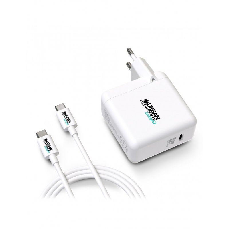 URBAN FACTORY Chargeur secteur GaN USB-C