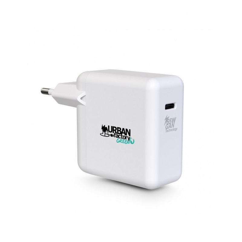 URBAN FACTORY Chargeur secteur GaN USB-C