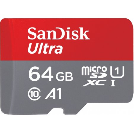 64GB Ultra microSDXC 140MB/s+SD Adapter