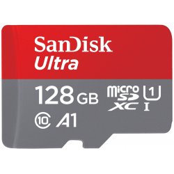 128GB Ultra microSDXC 140MB/s+SD Adapter