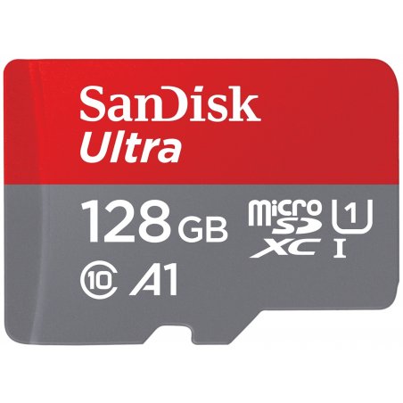 128GB Ultra microSDXC 140MB/s+SD Adapter