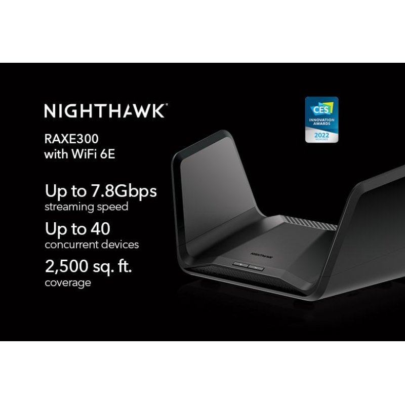 NETGEAR 6PT AXE7800 WIFI 6E Router