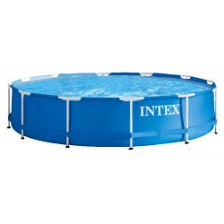 Intex 28212GN piscine hors sol Rond Bleu, Blanc