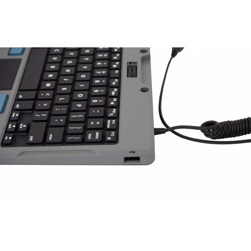 Gamber-Johnson Rugged lite keyboard USB QWERTY Grey